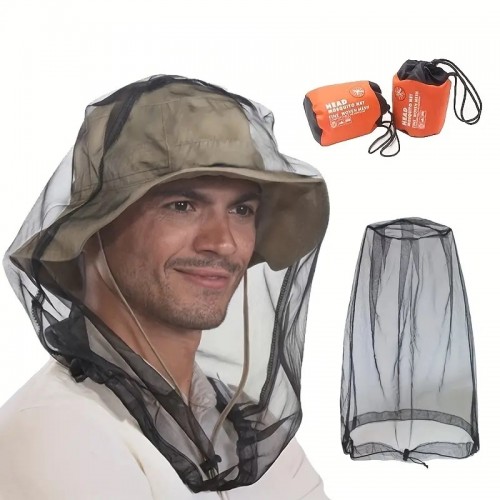 Сітка від комарів на голову Mosquito NET (051016) Сітка від комарів на голову Mosquito NET (051016)