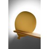 Настінний світильник Candellux Baloon 31x26 см Коричнево-золотистий (21-85108)