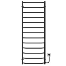 Рушникосушарка електрична Трапеція П13 500х1400 Deffi Чорний JD03 (C.TR.140.50.13.E.B.R.1)