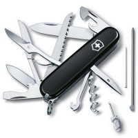 Складаний ніж Victorinox Huntsman 91 мм 18 функцій Чорний (1.3715.3) Складаний ніж Victorinox Huntsman 91 мм 18 функцій Чорний (1.3715.3)