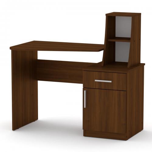 Стіл письмовий Компаніт Школяр 3 110х57х105 см Горіх екко Стіл письмовий Компаніт Школяр 3 110х57х105 см Горіх екко