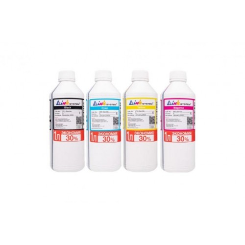 Комплект чорнила INKSYSTEM Epson 1000 мл 4 шт Різнокольоровий (1114) Комплект чорнила INKSYSTEM Epson 1000 мл 4 шт Різнокольоровий (1114)