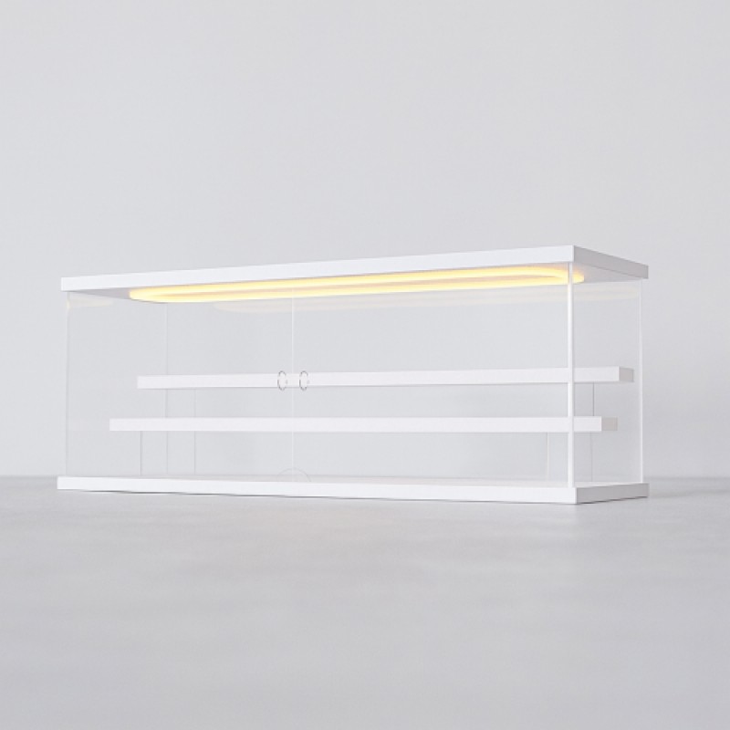 Бокс-вітрина Woody Акрил 60x18x21 см Білий (B600180LO)