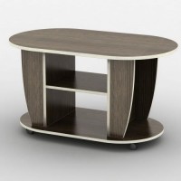 Журнальний столик Тиса Мебель Магнат Венге 55x60x110 см Журнальний столик Тиса Мебель Магнат Венге 55x60x110 см