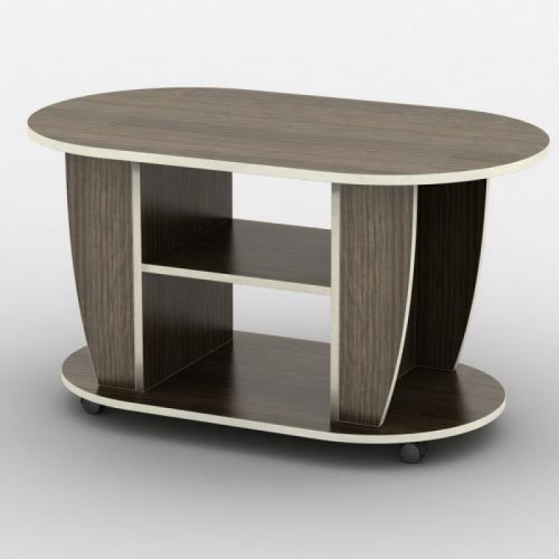 Журнальний столик Тиса Мебель Магнат Венге 55x60x110 см