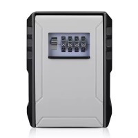 Збільшений міні сейф для ключів із кодовим замком антивандальний Nectronix CH-817P, розмір 135*95*56 мм