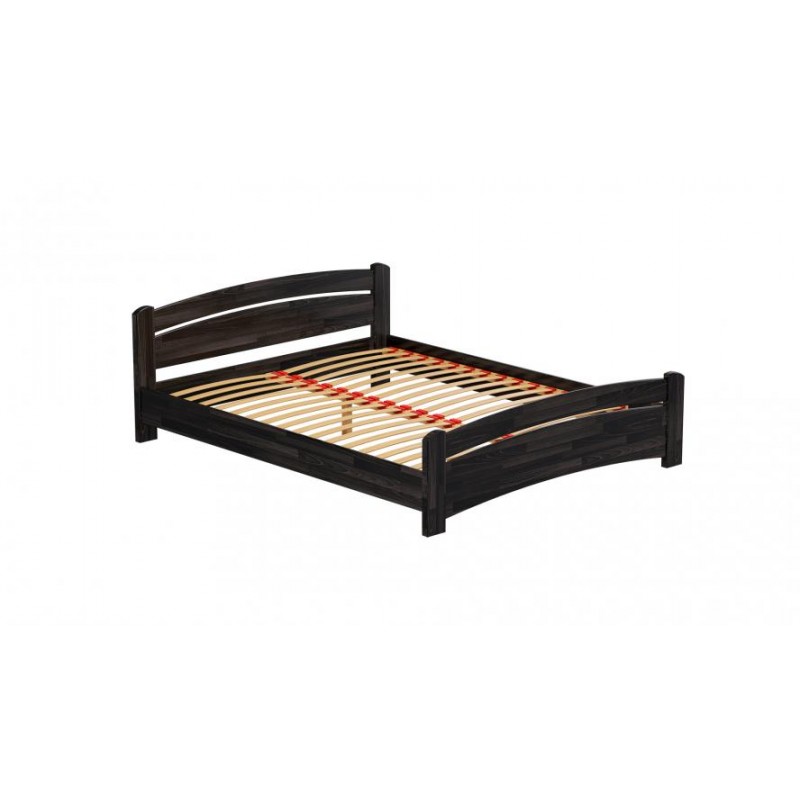 Ліжко дерев'яне Estella Венеція 160х190 см Венге Щит 2Л4 (2300725027)