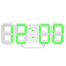 Годинник настільний No Brand LED від USB Білий (300096)