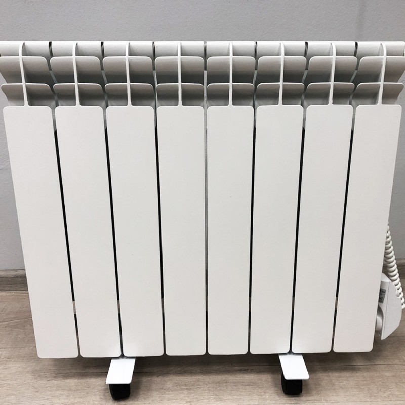 Обігрівач масляний алюмінієвий Gladiator HYBRID HYB-8W 500/100 термостат 1200Вт WiFi компл.роликів