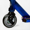 Самокат трюковий алюмінієвий диск та дека Best Scooter Kraken HIC-система пеги 100 кг Black and blue (112909)