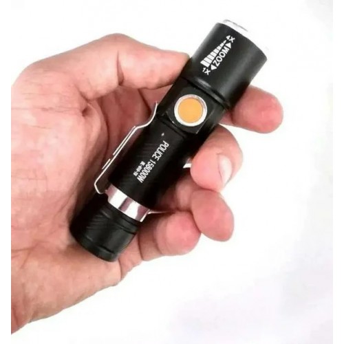 Ліхтарик ручний на акумуляторі Bailong BL-616-T6 USB заряджання (1756375751)