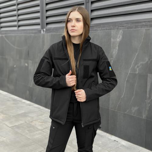 Куртка жіноча тактична Pobedov Shadow 359181 XXXL Чорний (00000005964) Куртка жіноча тактична Pobedov Shadow 359181 XXXL Чорний (00000005964)