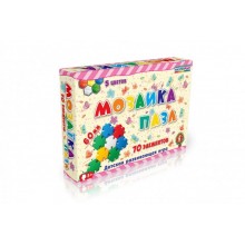 Мозаїка-пазл Colorplast Ø60мм №6 70дет. 1-147