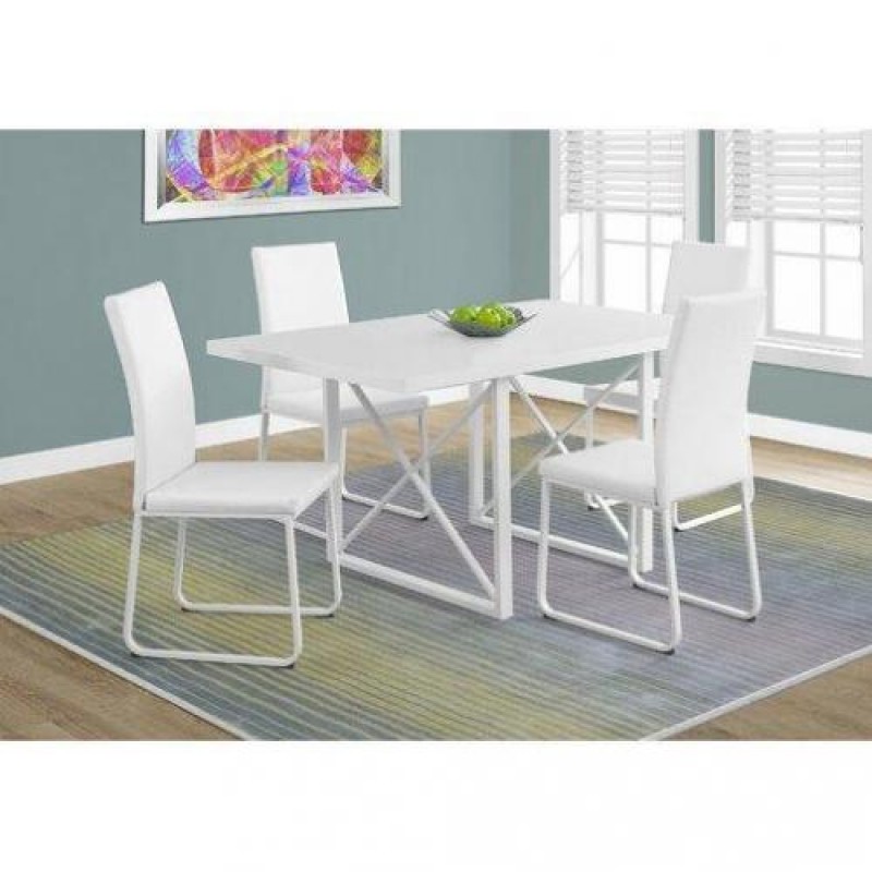 Обідній стіл у стилі Loft NS-1208 780x1600x750 мм Белый