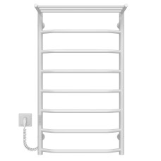 Рушникосушарка електрична Трапеція з полицею П8 500х900 Deffi Білий WD03 (C.TP.90.50.8.E.W.L.3)