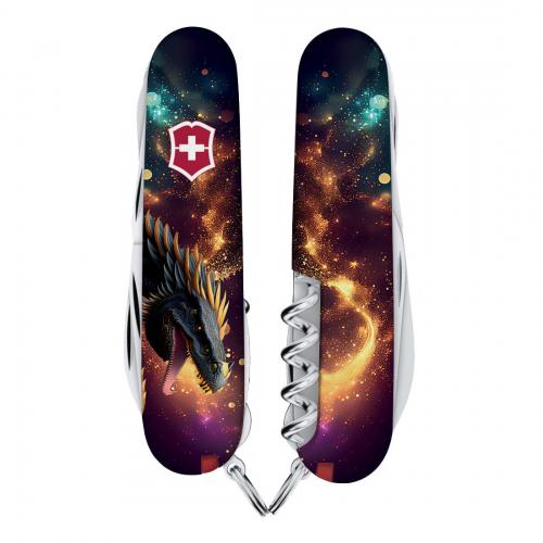Складаний ніж Victorinox Huntsman Zodiac 91 мм 15 функцій Зоряний дракон (1.3713.3_Z3220p) Складаний ніж Victorinox Huntsman Zodiac 91 мм 15 функцій Зоряний дракон (1.3713.3_Z3220p)