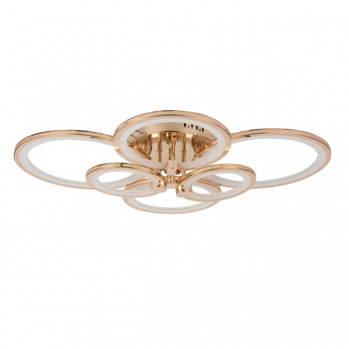 Стельова LED люстра Sunlight 5332/2+2+2 Gold