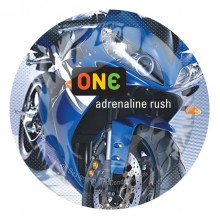 Презерватив ONE Color Sensations - ONE adrenaline rush (Blue) 1 шт