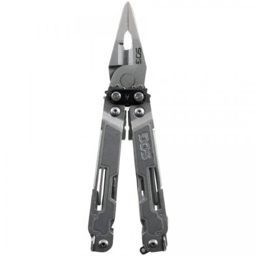 Мультитул SOG PowerAccess Deluxe + Hex Bit Kit Сірий
