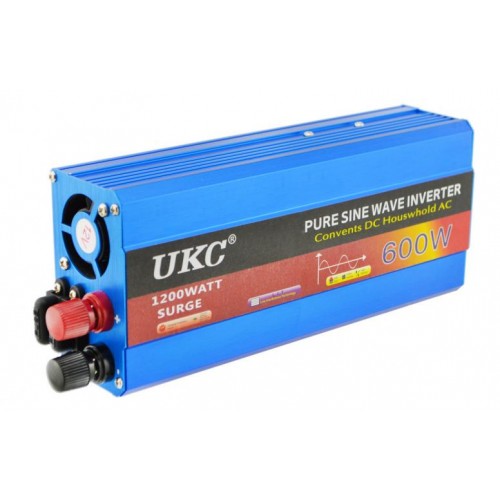 Перетворювач напруги інвертор Powerone Plus 600W з чистою синусоїдою AC/DC 12V Blue (3sm_520835109) в інтернет супермаркеті PbayMarket!