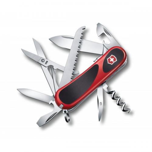 Швейцарський ніж Victorinox EvoGrip S17 Червоний із чорним (2.3913.SC) Швейцарський ніж Victorinox EvoGrip S17 Червоний із чорним (2.3913.SC)