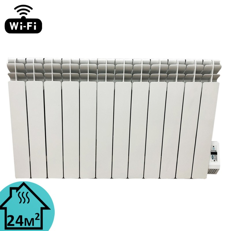 Обігрівач масляний алюмінієвий Electro Elite 12WE 12 секцій 500/100 Wi-Fi програматор 1500 Вт