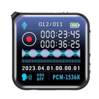 Міні диктофон з великим екраном, радіо та MP3 плеєром Nectronix M30, 32 Гб пам'яті