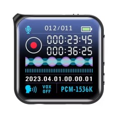 Міні диктофон з великим екраном, радіо та MP3 плеєром Nectronix M30, 32 Гб пам'яті