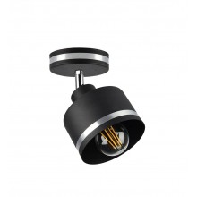 Бра Candellux Wama 12x17 см Чорно-сріблястий (91-00415)