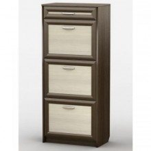 Тумба для взуття Тиса Мебель ТО-115 Венге 145x60 см