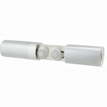 Бездротові навушники S2 TWS з кейсом для заряджання White Silver (au090-hbr)