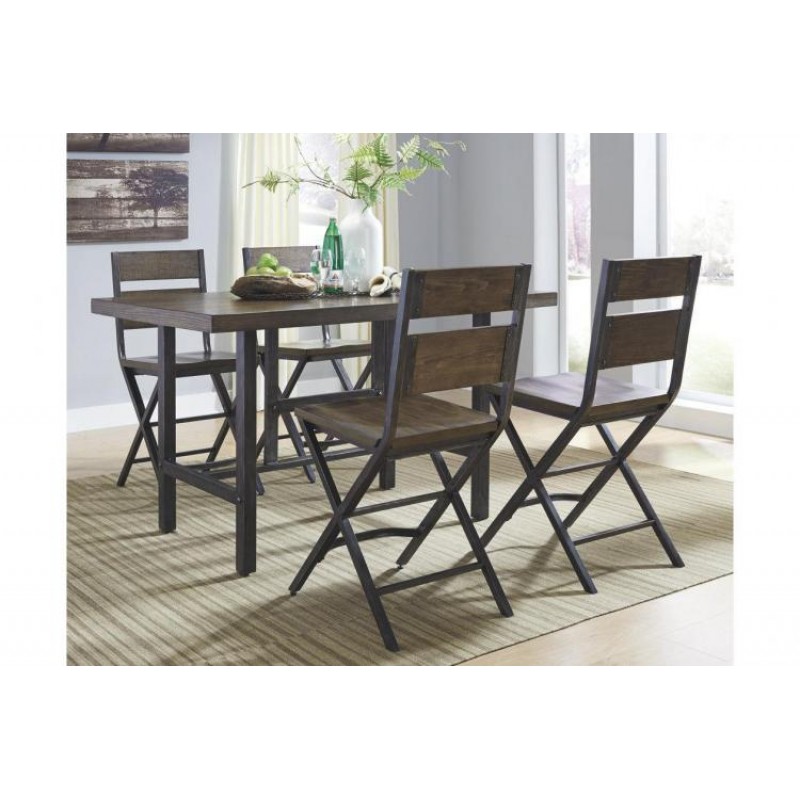 Обідній стіл у стилі Loft NS-1148 830x1200x650 мм Черный