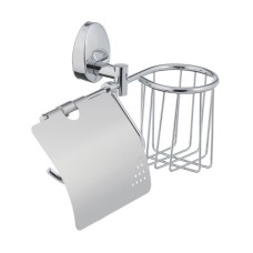 Бумаготримач з кришкою та кошиком ZERIX LR3303-1 (LL1425)