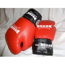 Боксерські рукавички 12 oz Boxer Червоний (hub_q20m1f)