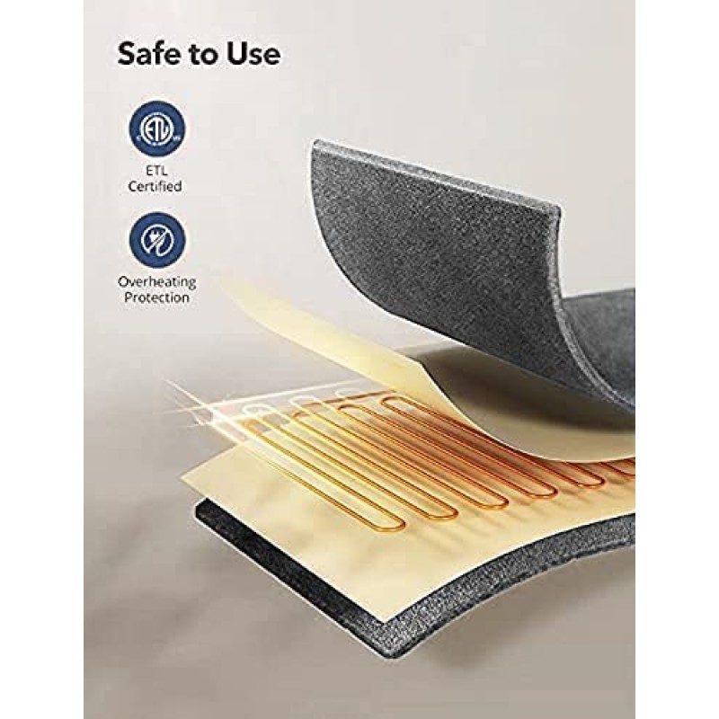 Електрична ковдра ANNEK OB201 SS02 180 x130 з мікроволоконий фліс