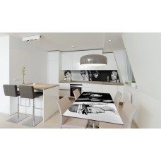 Наклейка вінілова на стіл Zatarga «Одрі Хепберн» 650х1200 мм Z180421/1st