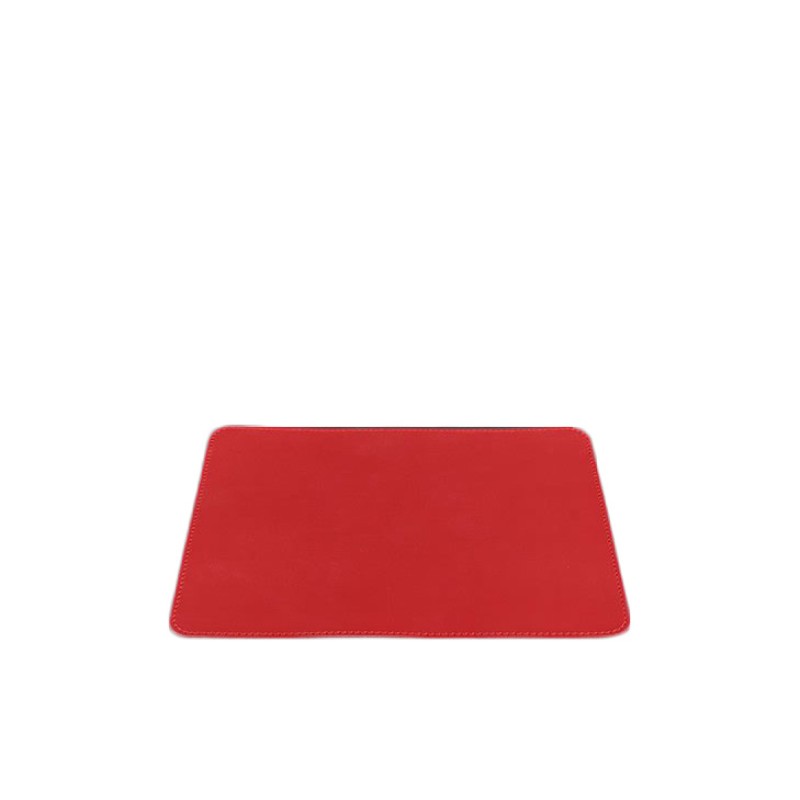 Килимок для мишки з натуральної шкіри 1.0 червоний краст BlankNote