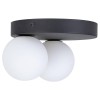 Стельовий світильник TK Lighting Bianca 24x19x15 см Біло-чорний (TK5682)