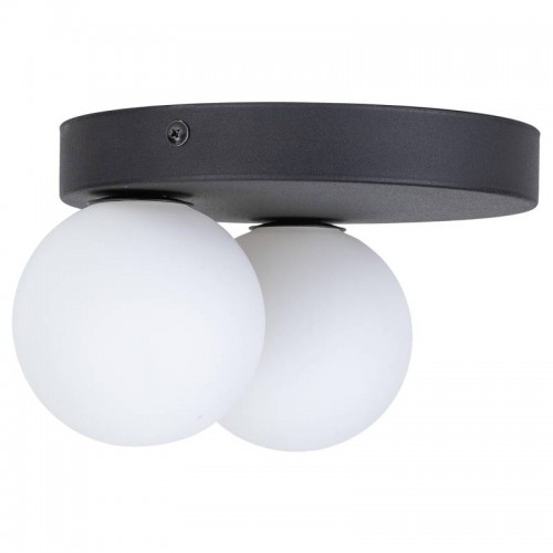 Стельовий світильник TK Lighting Bianca 24x19x15 см Біло-чорний (TK5682) Стельовий світильник TK Lighting Bianca 24x19x15 см Біло-чорний (TK5682)