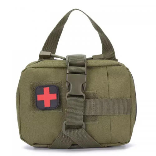 Підсумок-аптечка No Brand Molle зі швидким скиданням 80 х 125 х 85 мм Зелений (2058305516) Підсумок-аптечка No Brand Molle зі швидким скиданням 80 х 125 х 85 мм Зелений (2058305516)