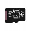 Карта пам'яті MicroSDXC 64GB UHS-I Class 10 Kingston Canvas Select Plus R100MB/s (SDCS2/64GBSP) в інтернет супермаркеті PbayMarket!