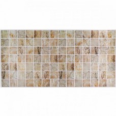 Декоративна ПВХ панель Sticker Wall 960x480x4 мм Бежевий (D) SW-00002481