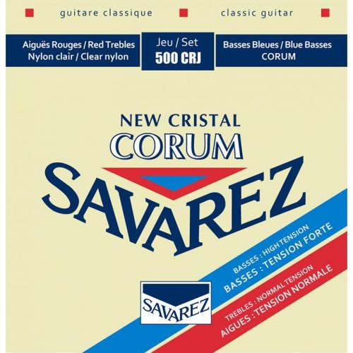 Струни для класичної гітари Savarez 500CRJ Corum New Cristal Classic Guitar Strings Mixed Tension Струни для класичної гітари Savarez 500CRJ Corum New Cristal Classic Guitar Strings Mixed Tension