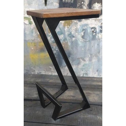 Барний стілець GoodsMetall у стилі ЛОФТ 750х300х300 мм Zeta Барний стілець GoodsMetall у стилі ЛОФТ 750х300х300 мм Zeta