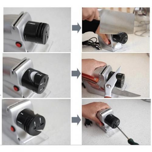 Стругачка для ножів та ножиць Electric Multi-purpose Sharpener Стругачка для ножів та ножиць Electric Multi-purpose Sharpener