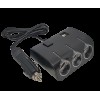Розгалужувач для прикурювача Olesson 1506 на 3 гнізда + USB 12v-24V