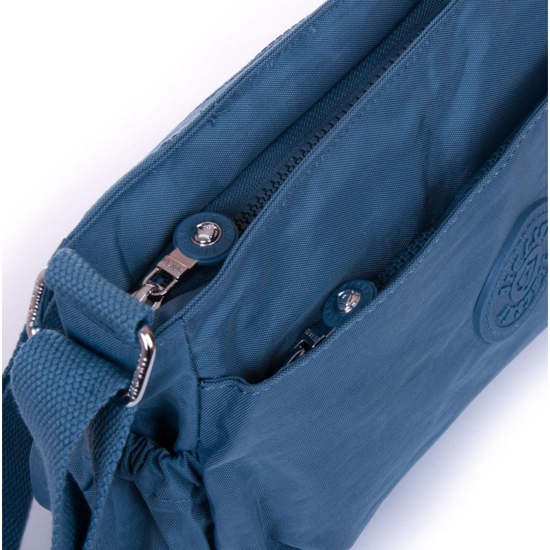 Жіноча сумка на плече JIELSHI LANH6-31 28х17х11 см Синій (2446121278)