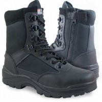 Тактичні черевики Mil-Tec Side zip boots 12822102 43 Чорний (1826592976)