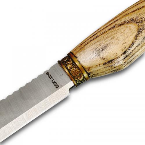 Мисливський подарунковий ніж ручної роботи Gorillas BBQ сталь 50х14мф KN96 (5212) Мисливський подарунковий ніж ручної роботи Gorillas BBQ сталь 50х14мф KN96 (5212)