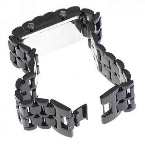 Годинник-браслет Led Watch Iron Samurai, Чорний з червоними світлодіодами ( IBW012BR ) Годинник-браслет Led Watch Iron Samurai, Чорний з червоними світлодіодами ( IBW012BR )